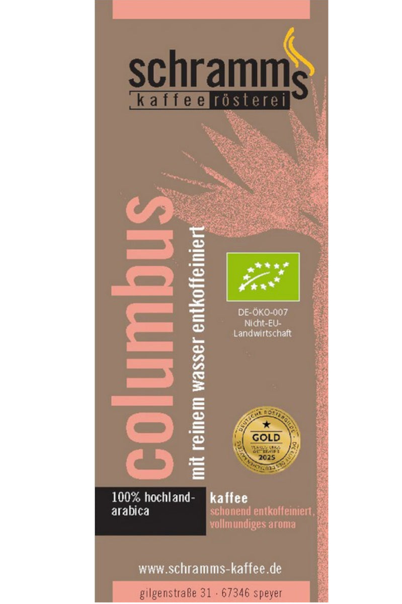 Photo of Entkoffeinierter Columbus Kaffee kaufen