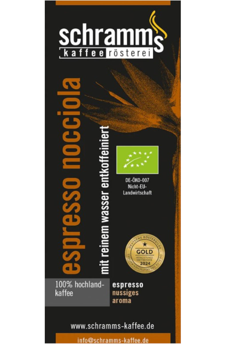 Photo of Espresso Nocciola Schonend Mit Wasser Entkoffeiniert Grosspackung