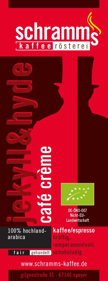 Photo of Jekyll & Hyde Bio Großpackung – Café Crème schokoladig, würzig & feines Aromenspiel