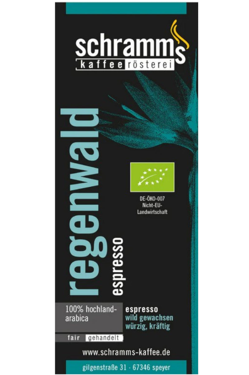 Photo of Regenwald Espresso wilder Arabica