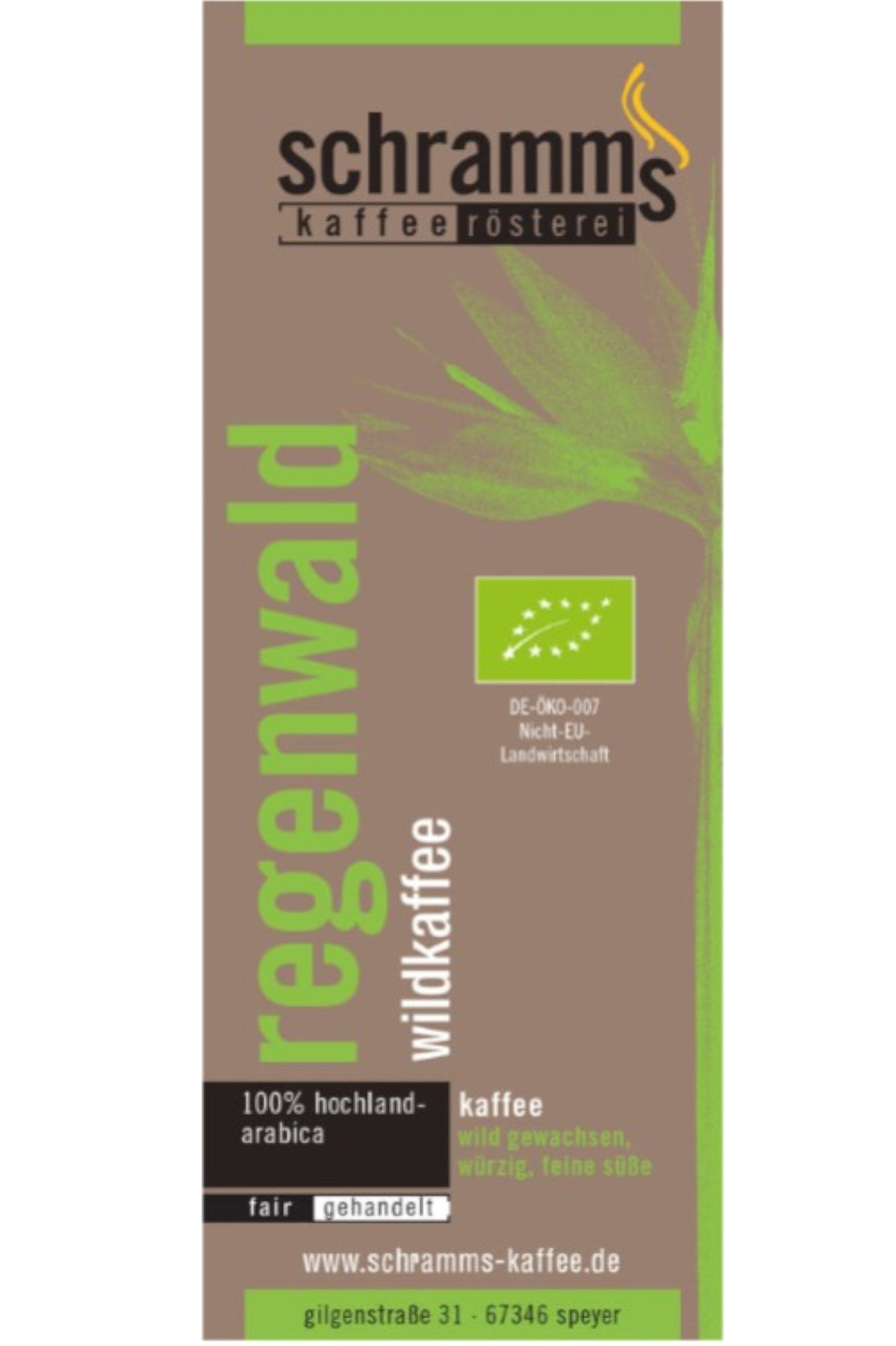 Regenwald-Kaffee Wildpflückung aus Kaffa in Äthiopien mit würzigem Profil und feiner Süße